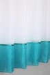 Кухонная занавеска VR-Textil № 047к лазурный с белым 280х170 см (50-897) - изображение 5