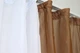Кухонный комплект VR-Textil № 038к шторки и тюль коричневый с белым 280х170 см (50-325) - изображение 4