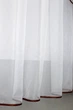 Кухонный комплект VR-Textil № 038к шторки и тюль коричневый с белым 280х170 см (50-325) - изображение 5