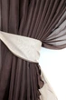 Кухонный комплект VR-Textil № 070к шторка с ламбрекеном венге с какао 200х170 см (50-669) - изображение 3