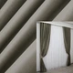 Комплект готовых штор VR-Textil Бархат Kadife № 1130ш болотный 150х275 см 2 шт (30-947) - изображение 1