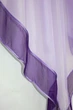 Кухонна фіранка VR-Textil № 029к фіолетовий з бузковим 280х170 см (50-538) - зображення 4