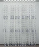 Тюль VR-Textil 1162т Irena Фатин з вишивкою Молочний з синім 300х270 см (40-985) - зображення 3