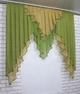 Кухонный ламбрекен VR-Textil № 022к оливковый с янтарным 150х150 см (50-189) - изображение 5
