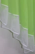 Кухонная занавеска VR-Textil № 023к салатовый с белым 150х150 см (50-738) - изображение 3