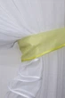 Кухонна занавіска VR-Textil № 031к штора-тюль з ламбрекеном білий з жовтим та блакитним 280х170 см (50-731) - зображення 5