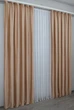 Комплект готовых штор VR-Textil Бархат № 1083ш Персиковый 150х270 см 2 шт (30-903) - изображение 5