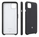 Чехол Fabric Case для Google Pixel 4 Carbon (черный) (GA01280) - изображение 1