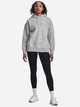 Худи теплое оверсайз женское Under Armour Essential Flc Os Hoodie 1379495-012 M (196883845965) - изображение 3