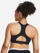Спортивний топ для бігу жіночий Under Armour Ua Hg Armour High 1379195-001 M Чорний (196883751082) - зображення 8