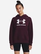 Худи теплое женское Under Armour Ua Rival Fleece Big Logo Hdy 1379501-600 L (196883854073) - изображение 1