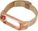 Ремешок Becover Metal для Xiaomi Mi Smart Band 5/Mi Smart Band 6 Rose Gold (705149) - изображение 2