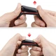 Ремінець BeCover Vents Style для Xiaomi Mi Smart Band 5/Mi Smart Band 6 Black-Red (705153) - зображення 5
