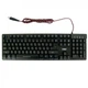 Клавиатура с подсветкой UKC Backlight Keyboard ZYG-800 Черная, мембранная клавиатура - изображение 6