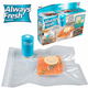 Вакуумные пакеты - упаковщик для еды Vacuum Sealer Always Fresh с 6-ю вакуумными пакетами - изображение 1