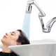 Насадка аэратор на кран Faucet Splash Head с поворотом на 1080° и двумя режимами пластик - изображение 6
