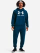 Худи утепленное мужское Under Armour Rival Fleece Logo Hd 1379758-426 S Синее (196884191863) - изображение 3