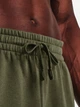 Спортивные штаны утепленные мужские Under Armour Ua Rival Fleece Joggers 1379774-390 M Оливковые (196884175313) - изображение 4