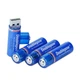Аккумулятор USB AA 1500mwh 1.5v Lithium Ion Li-Ion - перезаряжаемая батарея 2 шт Doublepow - изображение 4