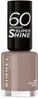 Rimmel 60 Seconds Super Shine 810 Grungy Grey lakier do paznokci 8 ml (3616301265214) - obraz 1