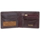 Тёмно-коричневый кошелек мужской Visconti TSC46 BRN Francesca c RFID (Brown) - изображение 2