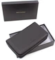 Чёрный кожаный клатч на две молнии Marco Coverna 5902B (JP) black - изображение 7