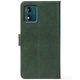 Чохол-книга Crazy Horse Clasic для Motorola E13 Dark Green (Front) (47812) - зображення 3