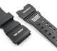 Спортивный ремешок Primo Wide 2Pin для часов Casio GWG-1000 Primo SIL-CASIO-GWG1000 черный - изображение 4