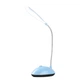 Міні настільна лампа на батарейках Led Desk Light Blue - зображення 6