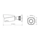 IP Відеокамера TD-9442S3 (D-AZ-PE-AR3) WHITE TVT 4Mp f-2.8-12 мм - изображение 4