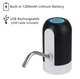 Електрична помпа для бутильованої води Automatic water dispenser з підсвічуванням на бутиль 19 л Чорний (ZX 115) - зображення 6