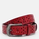 Ремень женский из натуральной кожи Laras CV10ZK-094r-red 105 см Красный (ROZ6400176539) - изображение 1