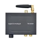 Конвертер декодер звука с цифрового оптического SPDIF Bluetooth блютуз с антенной в RCA 2.0 стерео (804892827) Черный - изображение 9
