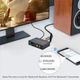 Конвертер декодер звука с цифрового оптического SPDIF Bluetooth блютуз с антенной в RCA 2.0 стерео (804892827) Черный - изображение 10