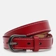 Ремень женский из натуральной кожи Laras CV10ZK-007r-red 105 см Красный (ROZ6400176550) - изображение 1