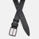 Ремень мужской из натуральной кожи Laras 125v10fx62-black 125 см Черный (ROZ6400176562) - изображение 3