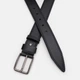 Ремень мужской из натуральной кожи Laras 125v10fx63-black 125 см Черный (ROZ6400176564) - изображение 3