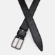 Ремень мужской из натуральной кожи Laras 150v10fx67-black 150 см Черный (ROZ6400176570) - изображение 3