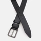 Ремень мужской из натуральной кожи Laras 125v10fx70-black 125 см Черный (ROZ6400176576) - изображение 3