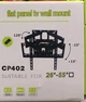 Кріплення для телевізора настінне поворотне висувне Чорний Flat TV Panel Wall Mount СР402 26"- 56" до 50 кг (IS33) - зображення 3