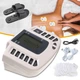 Массажер электро стимулятор Белый точечный для тела и стоп Electronic Pulse Massager JR-309A, тапочки-миостимуляторы (IS33) - изображение 4