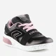 Buty sportowe dziecięce dla dziewczynki Geox J928DA0NF6K-C0618 34 Czarne (8054730137668) (955555901384220) - Outlet - obraz 1