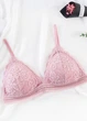 Кружевное бюстгальтер-браллет с эластичной резинкой снизу No Brand 753-44 One size (44-46) 1 шт - изображение 2