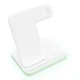 Беспроводная док-станция Wireless Charger Z5 3А 3-в-1 (15W Fast) для смартфона / Apple Watch / AirPods White - изображение 2
