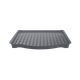 Сушка для посуды MVM 45.5х35.8х3.5 см Серая (DR-01 GRAY) - изображение 2