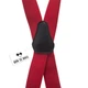 Подтяжки Bow Tie House красные длинные 2.5Х см 09528L - изображение 3