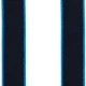 Подтяжки Bow Tie House черные с голубой окантовкой 07798 - изображение 3