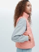 Теплый жилет короткий женский Uniqlo 346939310 L Розовый (1159784683) - изображение 5