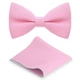 Метелик Bow Tie House великий рожевий з хусткою - габардин 08606LH - зображення 1