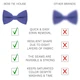 Бабочка Bow Tie House большая фиолетовая Ube Yam 10293L - изображение 3